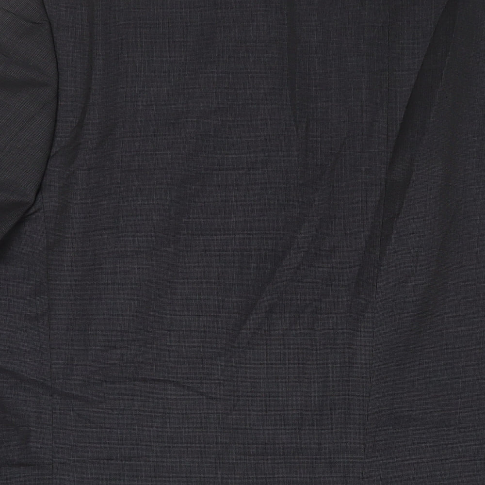 Mens UK Size 48 British Tailor Regular Grey Suit Jacket