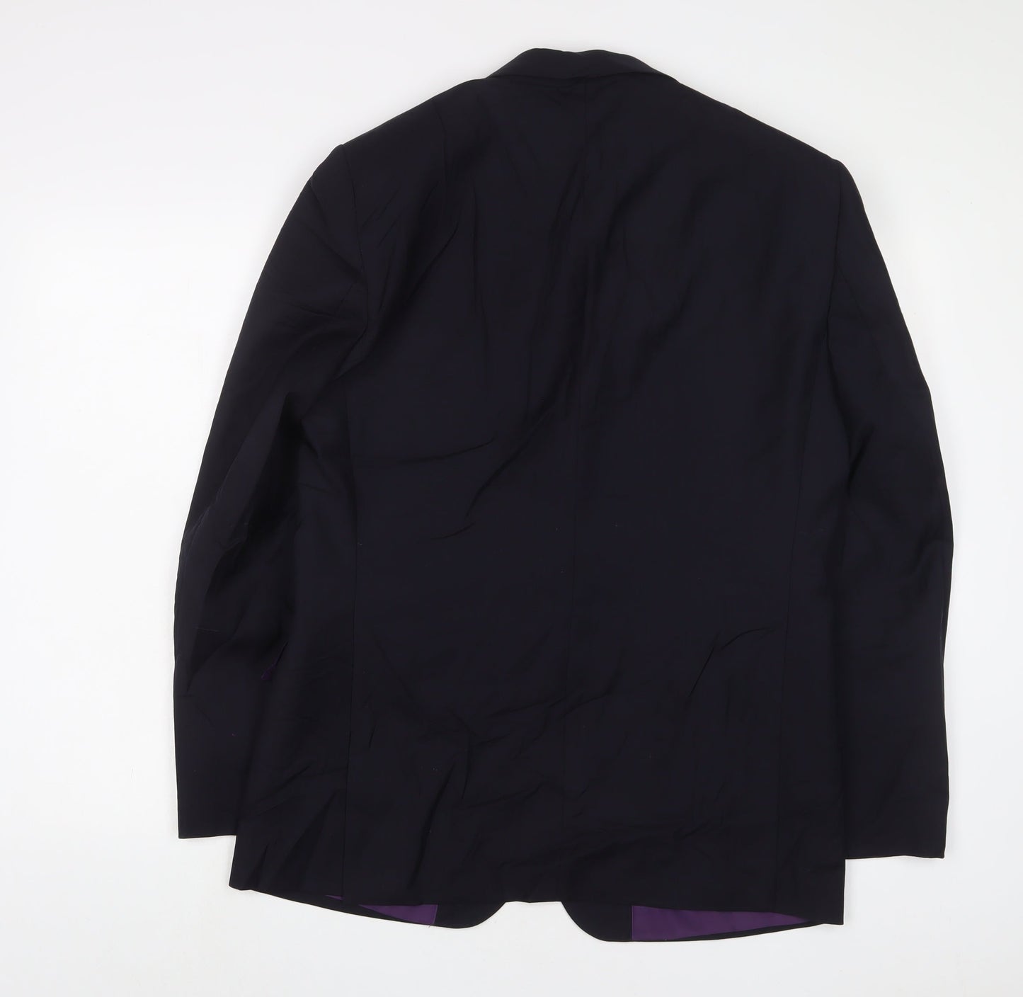 Mens UK Size 40 Paul Costelloe Regular Blue Suit Jacket
