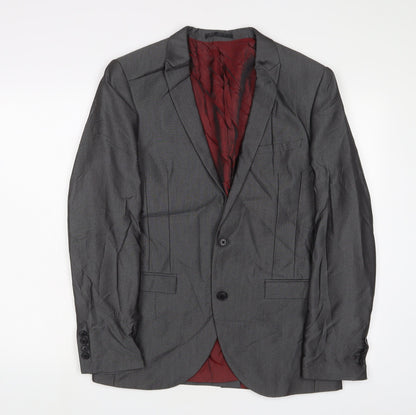 Mens UK Size 38 NEXT Regular Grey Suit Jacket
