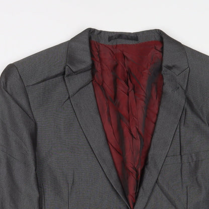 Mens UK Size 38 NEXT Regular Grey Suit Jacket