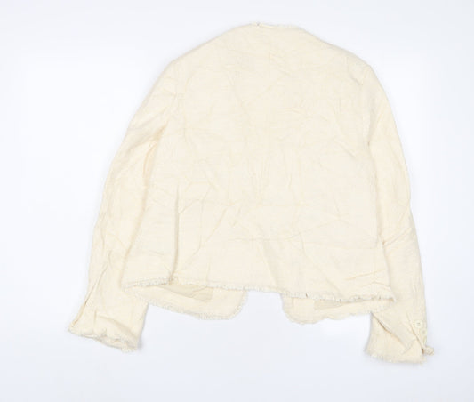 Womens UK Size 12 Marks and Spencer Beige Jacket