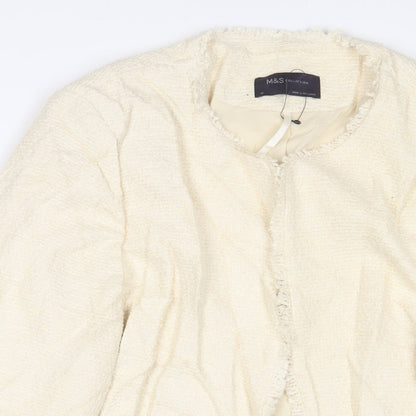 Womens UK Size 12 Marks and Spencer Beige Jacket