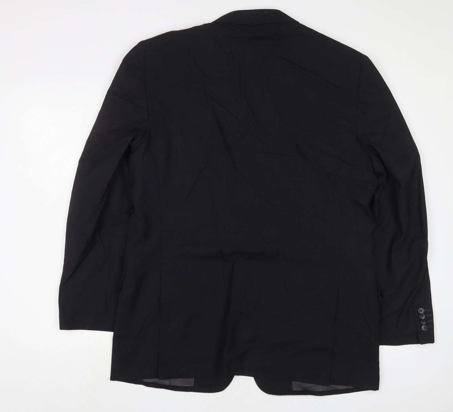 Mens UK Size 42 Ermenegildo Zegna Regular Black Suit Jacket