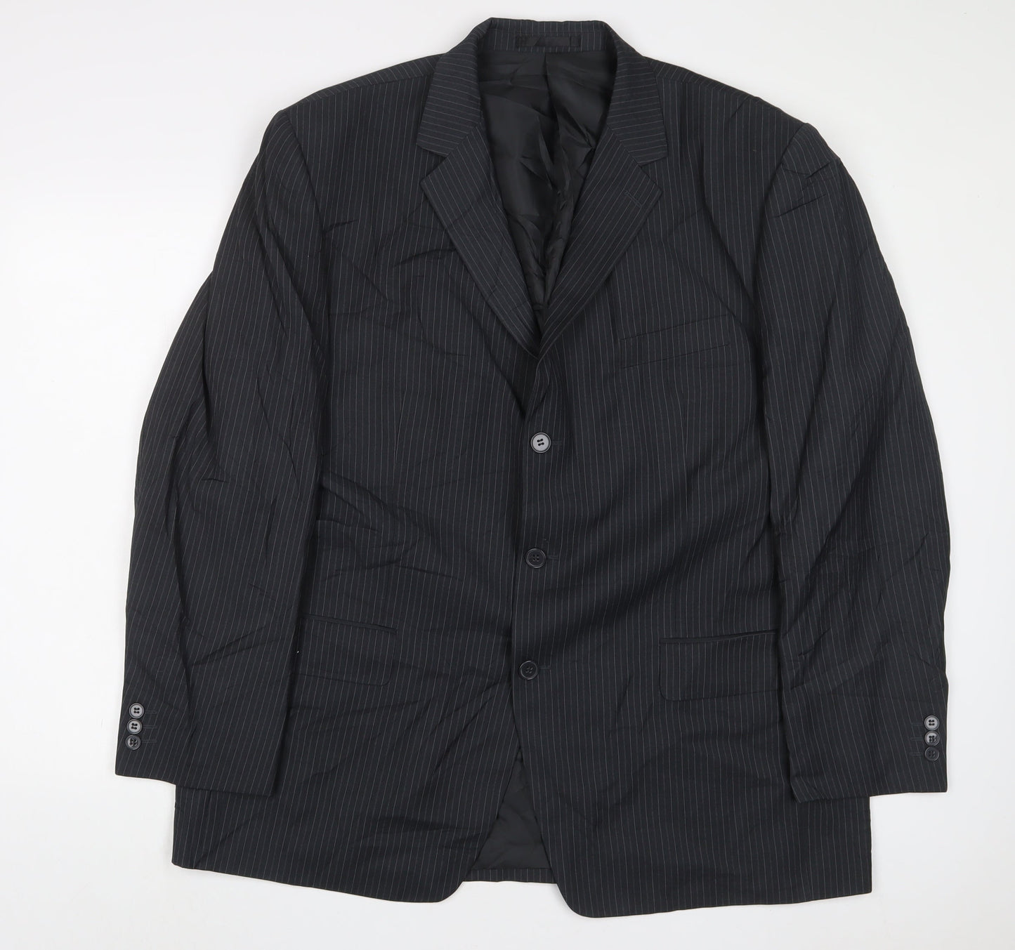 Mens UK Size 48 Karl Jackson Regular Grey Suit Jacket