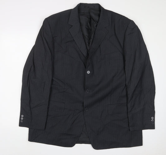 Mens UK Size 48 Karl Jackson Regular Grey Suit Jacket