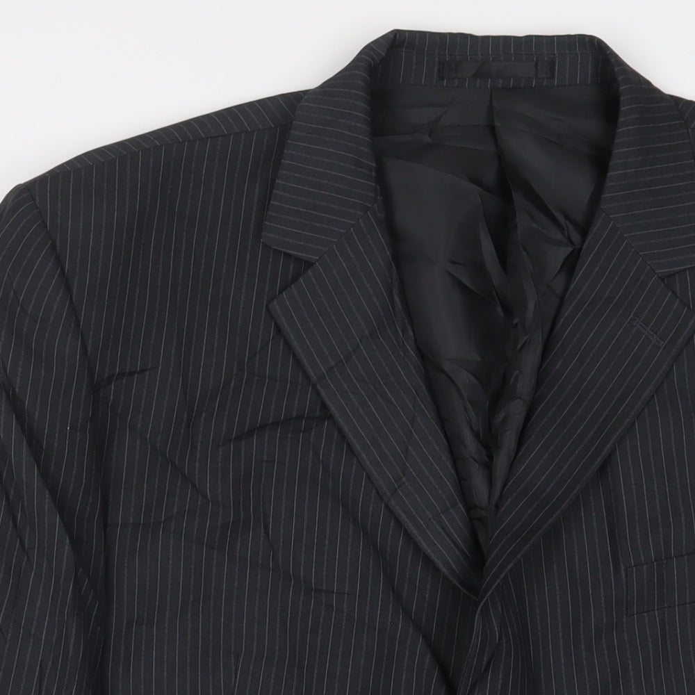 Mens UK Size 48 Karl Jackson Regular Grey Suit Jacket