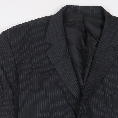 Mens UK Size 48 Karl Jackson Regular Grey Suit Jacket