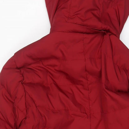 Per Una Womens Red Jacket Size M Zip