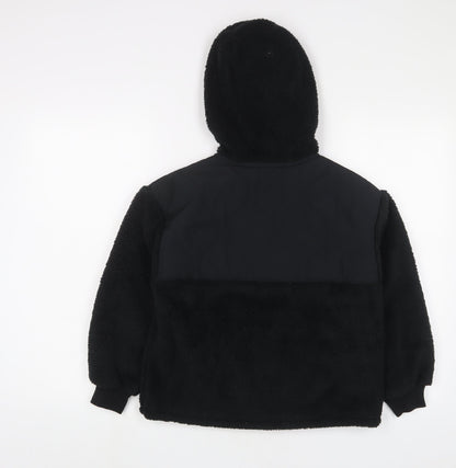 NEXT Girls Black Jacket Size 9 Years Zip