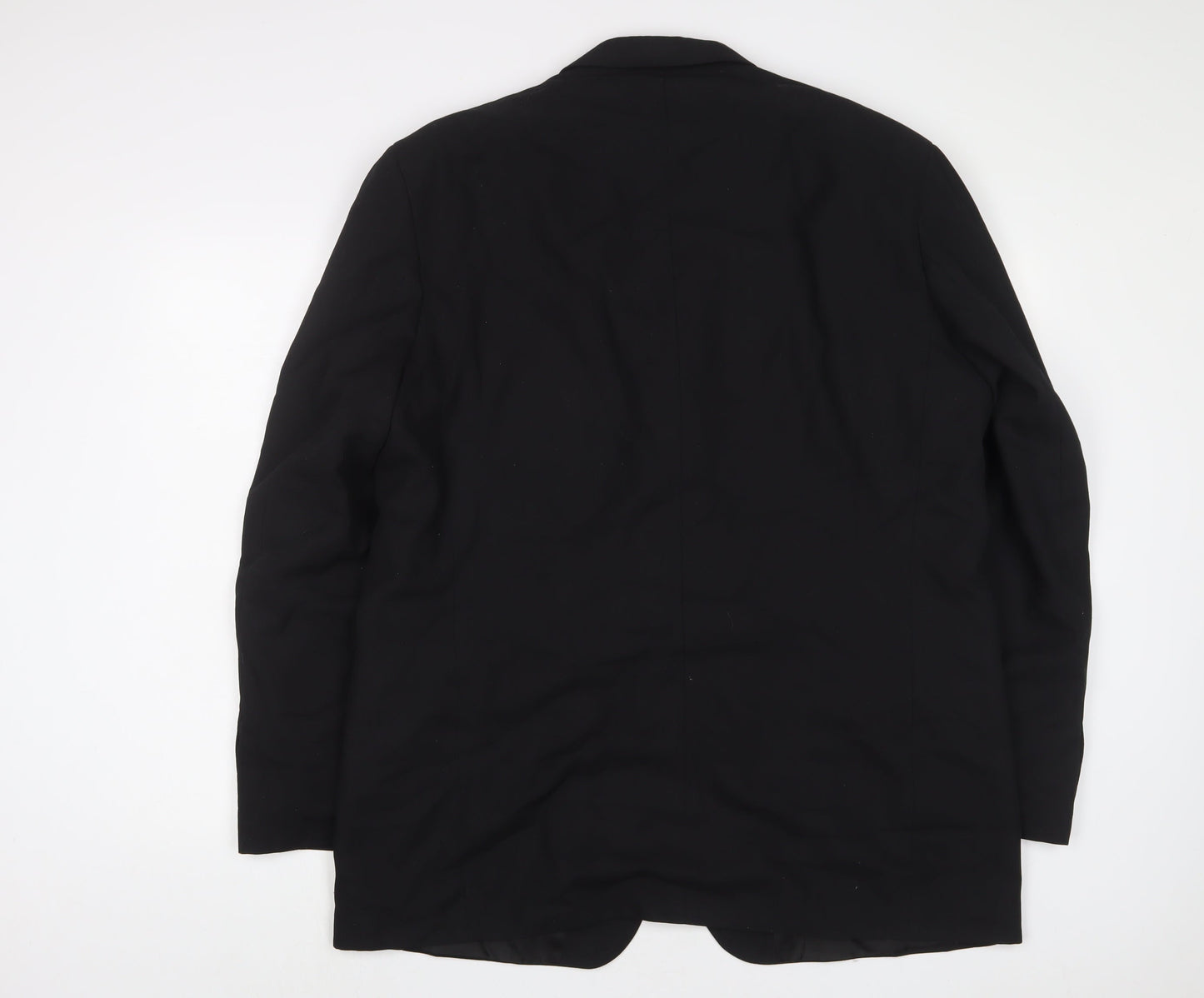 Mens UK Size 44 Jonathan Adams Regular Black Suit Jacket