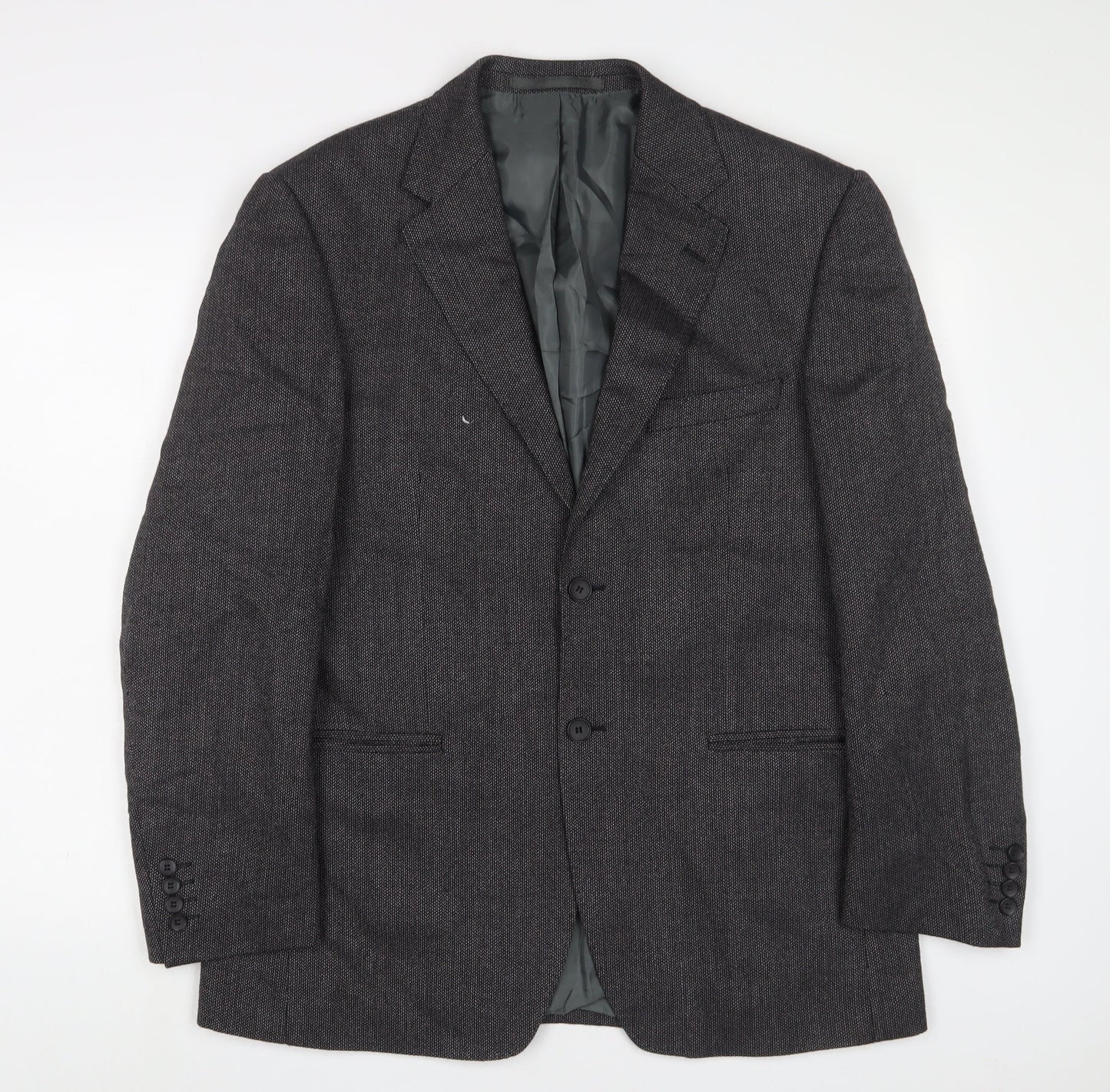 Mens UK Size 40 Marks and Spencer Regular Grey Suit Jacket