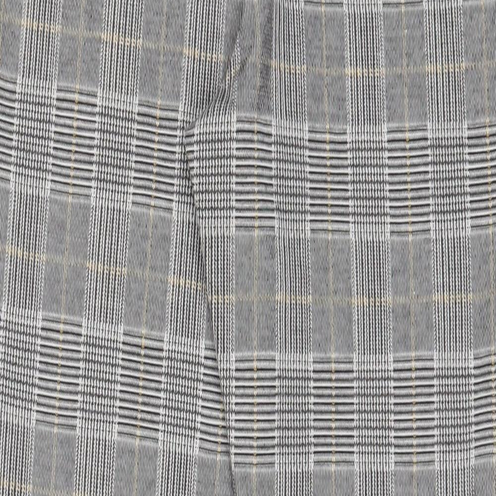 Womens UK Size L H&M Regular Fit  Grey Trousers