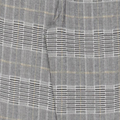 Womens UK Size L H&M Regular Fit  Grey Trousers