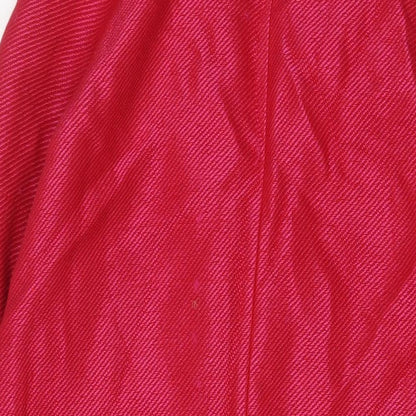 Womens UK Size 12 M&Co Pink Overcoat