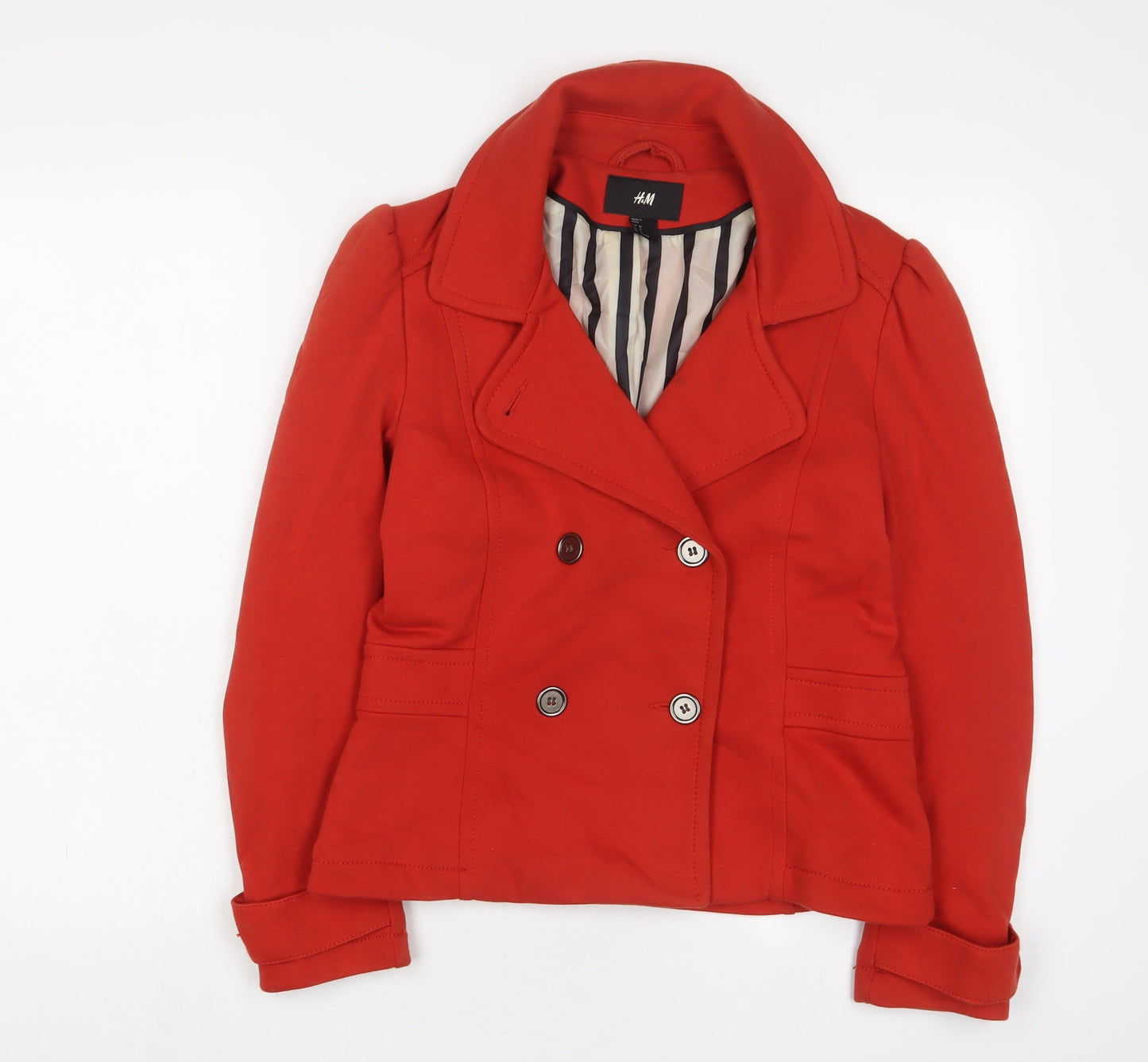 Womens UK Size 14 H&M Orange Jacket