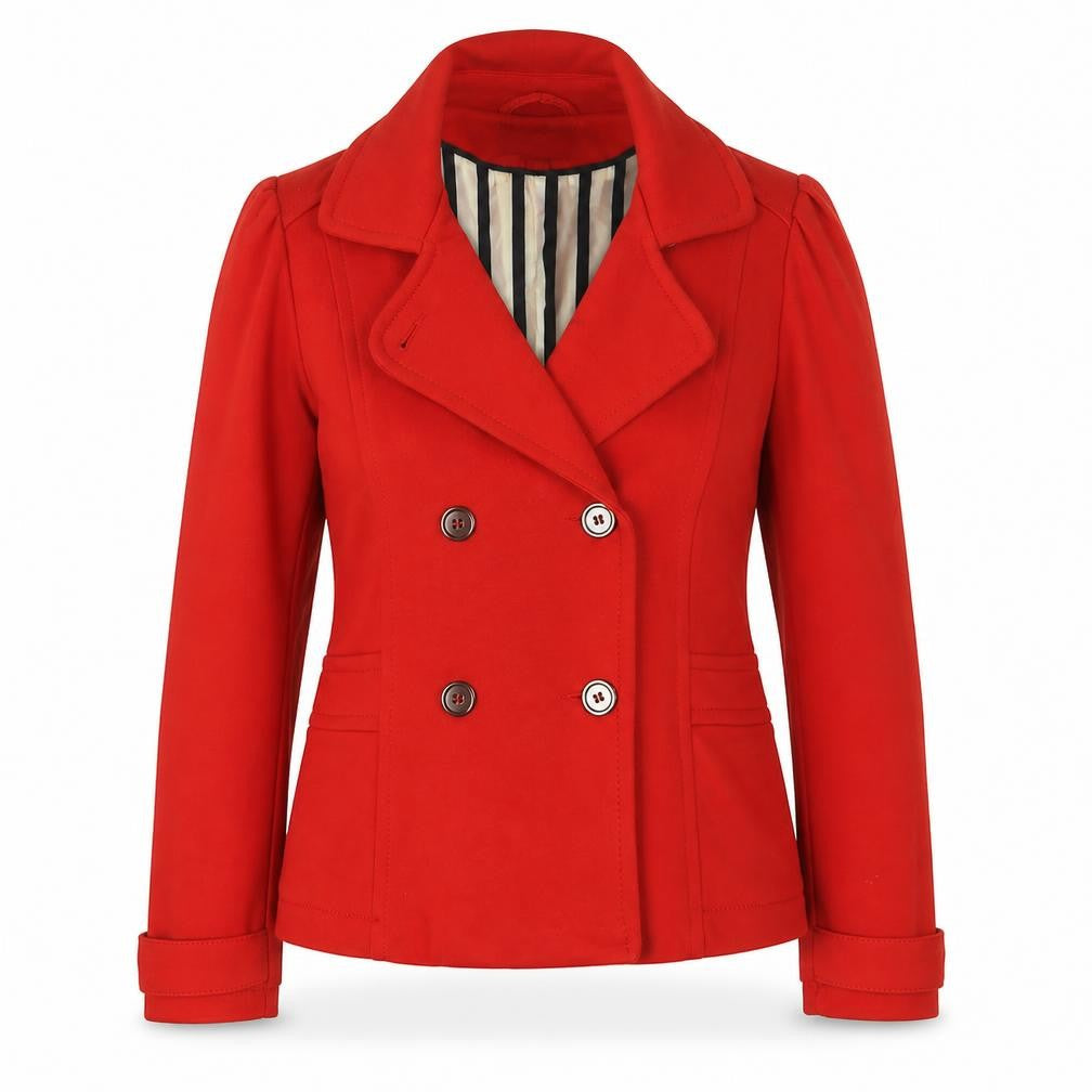Womens UK Size 14 H&M Orange Jacket