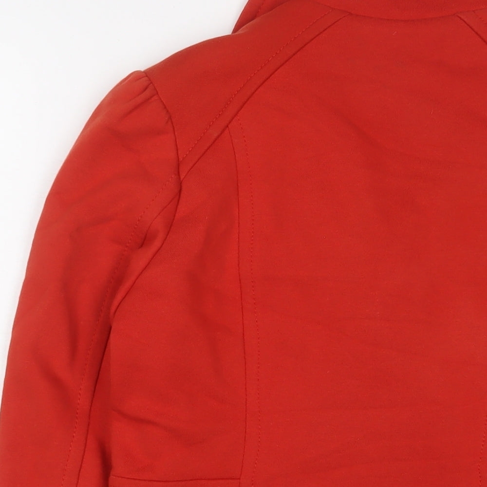 Womens UK Size 14 H&M Orange Jacket
