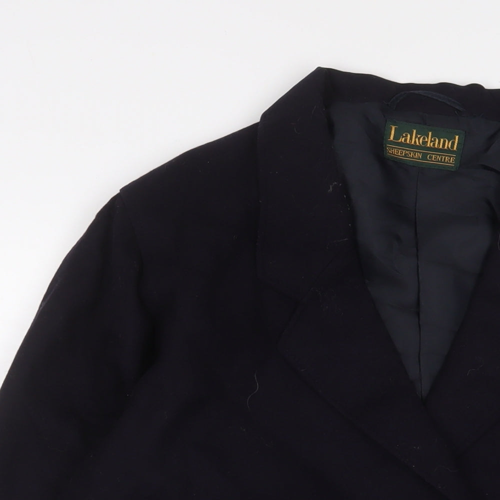 Womens UK Size 10 Lakeland Blue Jacket