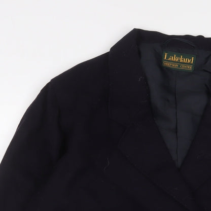 Womens UK Size 10 Lakeland Blue Jacket