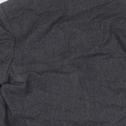 Hunt & Winterbostam Mens Grey Wool Jacket Suit Jacket Size 42 Regular