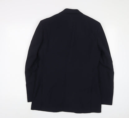 Mens UK Size 36 Debenhams Regular Blue Suit Jacket