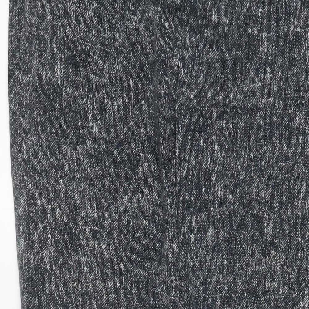 Womens UK Size 12 Marks and Spencer Regular Fit  Blue Trousers