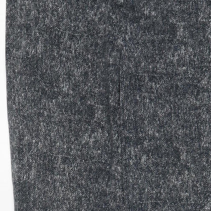 Womens UK Size 12 Marks and Spencer Regular Fit  Blue Trousers