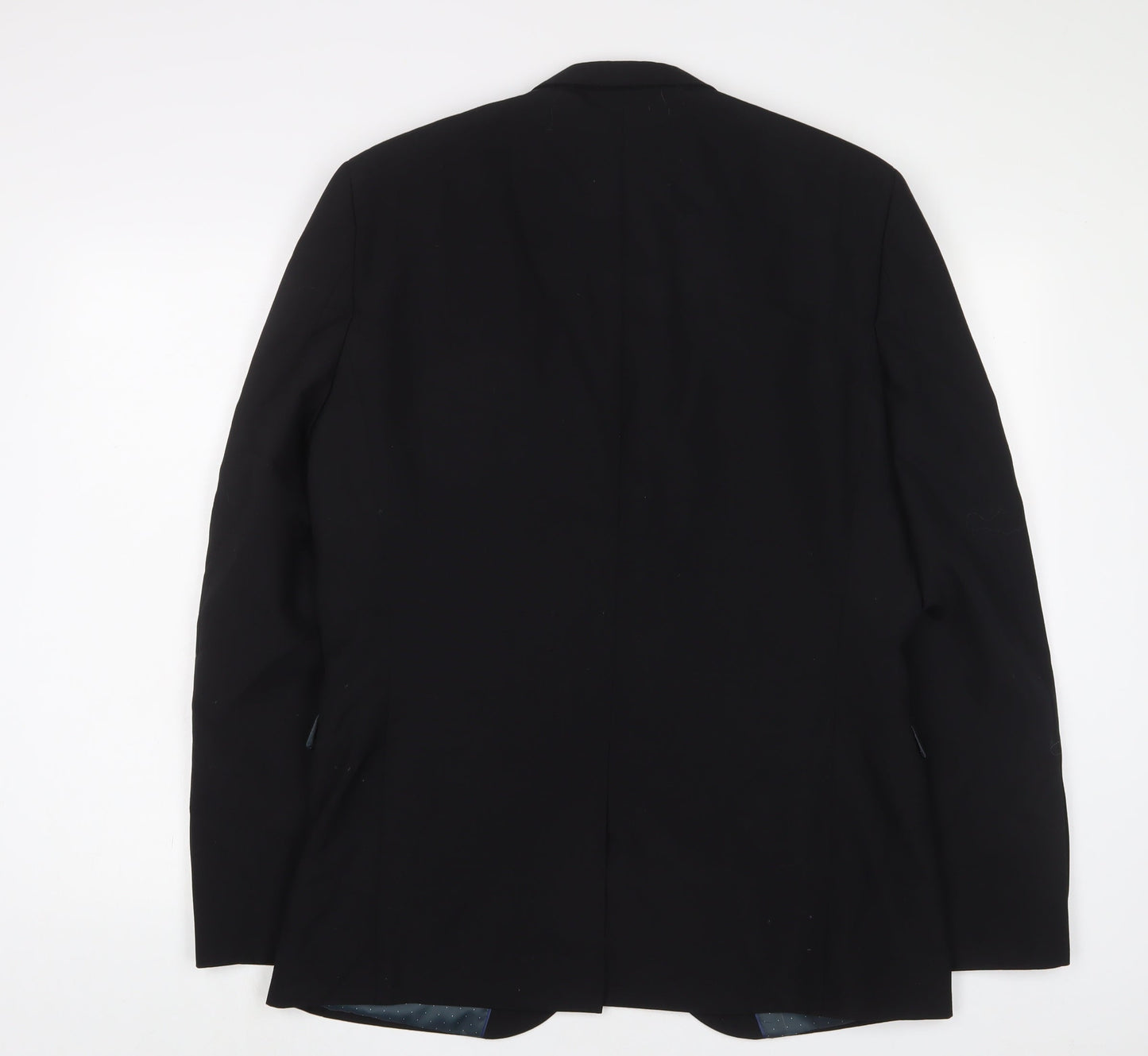 Mens UK Size 40 NEXT Regular Black Suit Jacket