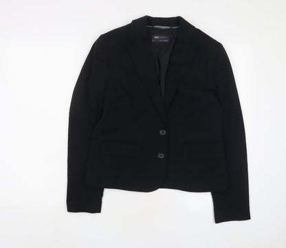 Womens UK Size 12 Marks and Spencer Black Jacket