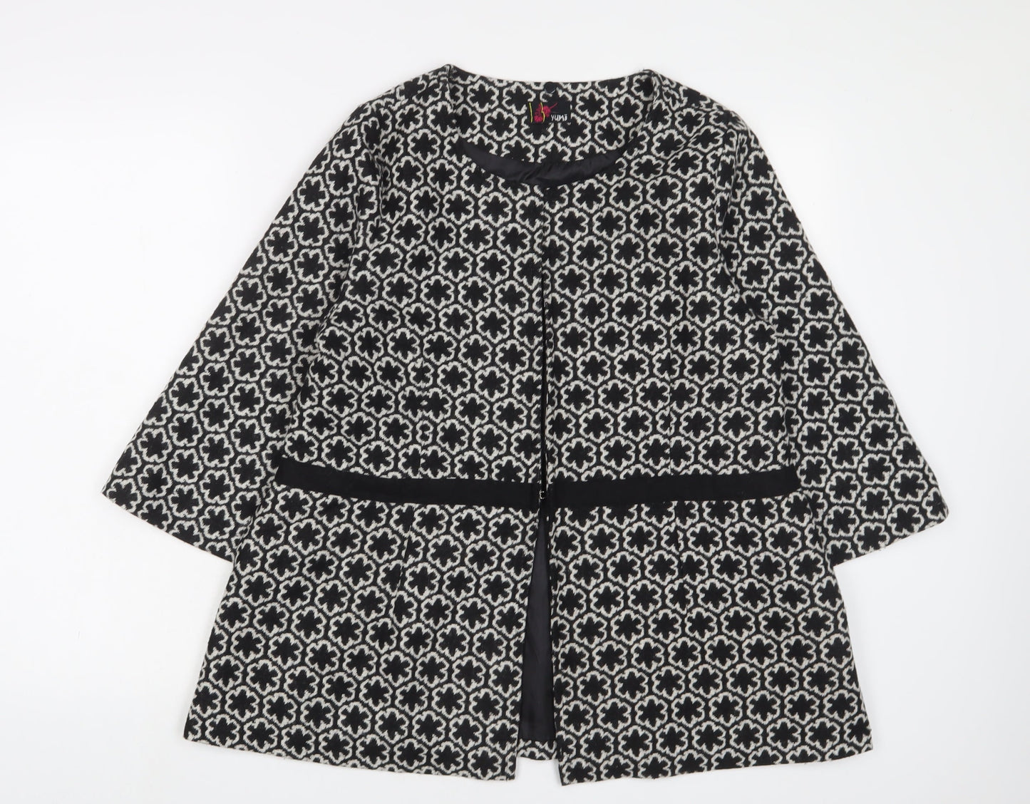 Womens UK Size M Yumi Black Jacket Jacket