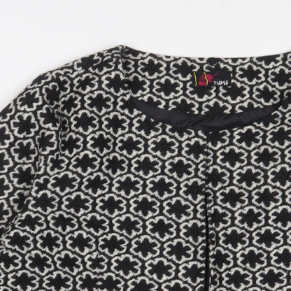 Womens UK Size M Yumi Black Jacket Jacket