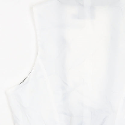 ASOS Mens Green Polyester Jacket Suit Waistcoat Size 42 Regular