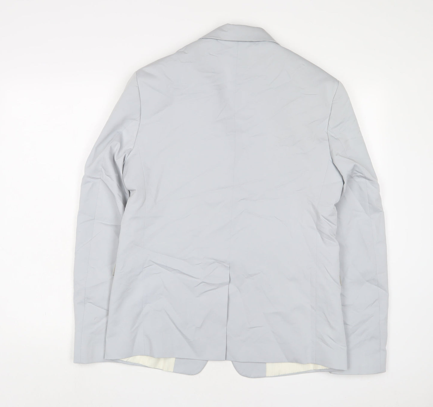 Mens UK Size 38 Zara Regular Blue Suit Jacket