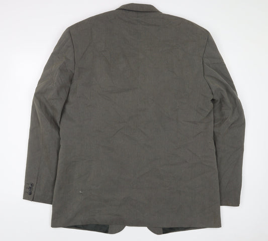 Mens UK Size 46 Principles Regular Green Suit Jacket