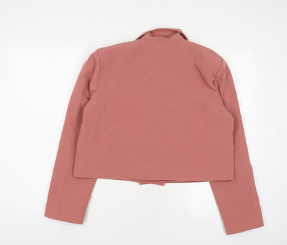 Womens UK Size 12 Boohoo Pink Jacket