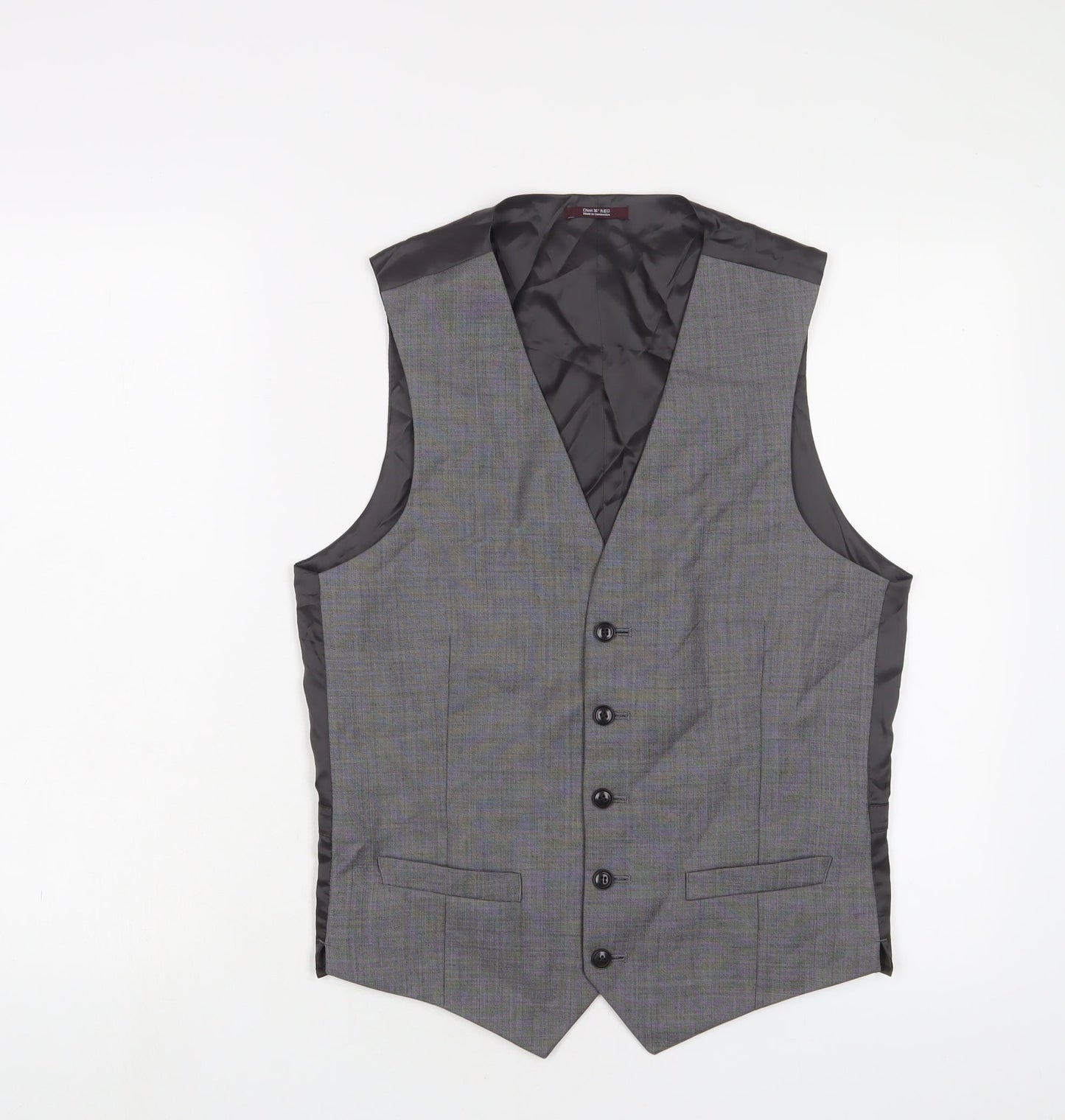 Mens UK Size 36 Marks and Spencer Regular Grey Suit Jacket