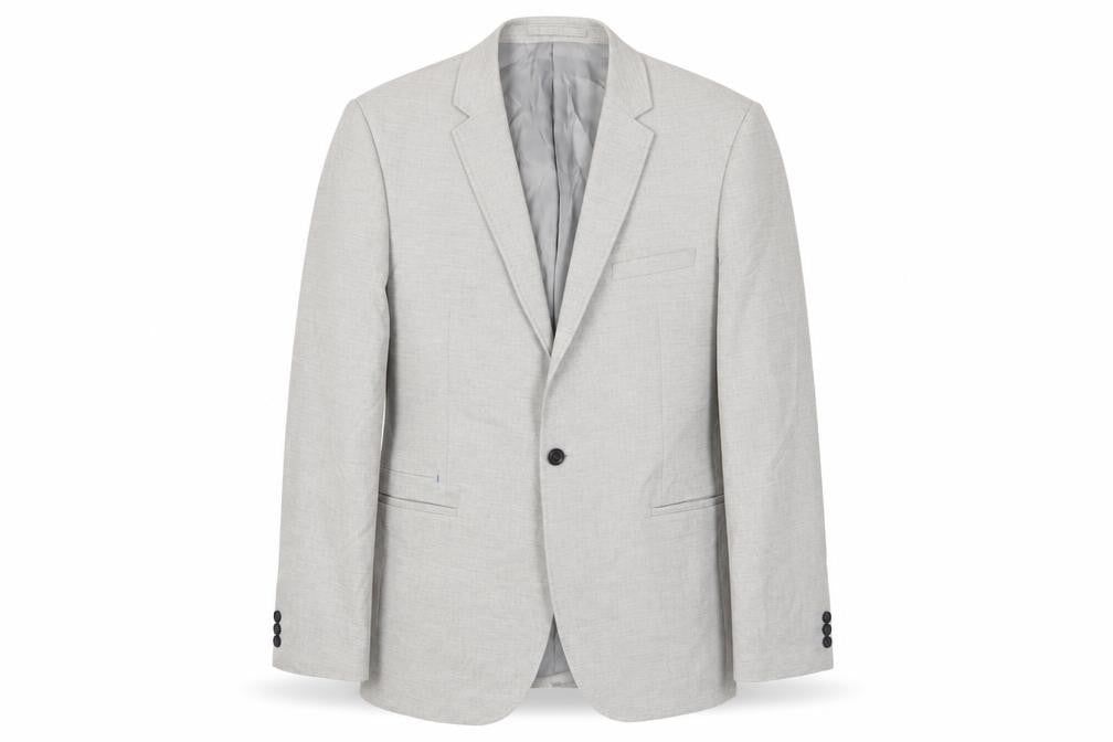 Mens UK Size 44 Autograph Regular Grey Suit Jacket