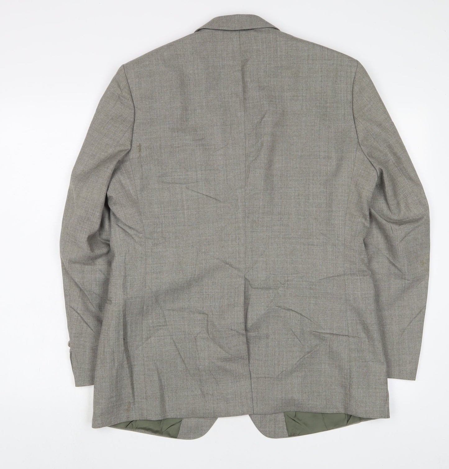 Mens UK Size 40 St Michael Regular Green Suit Jacket