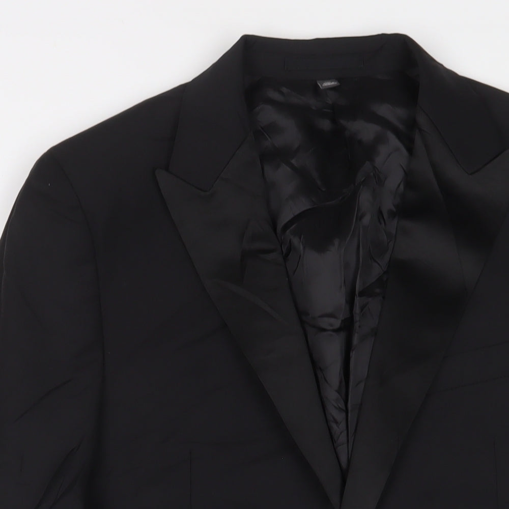 Mens UK Size 40 Marks and Spencer Regular Black Suit Jacket