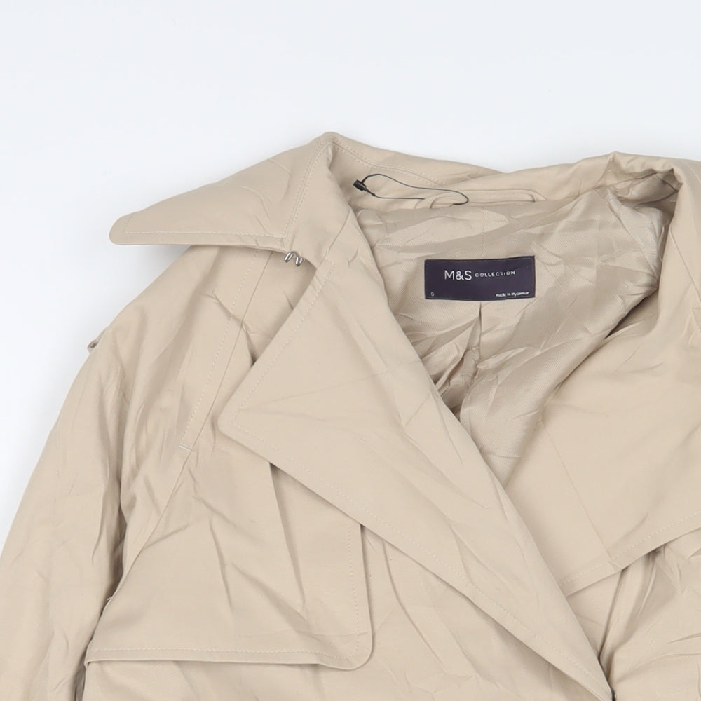 Womens UK Size 6 Marks and Spencer Beige Jacket