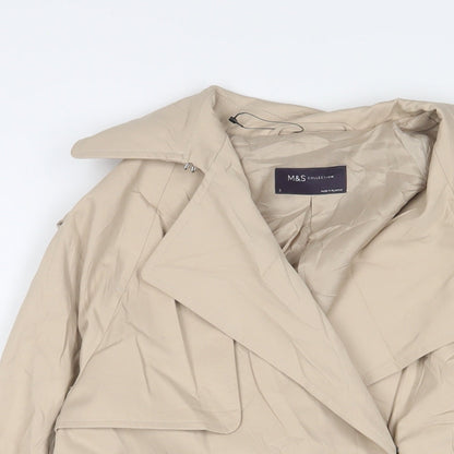 Womens UK Size 6 Marks and Spencer Beige Jacket