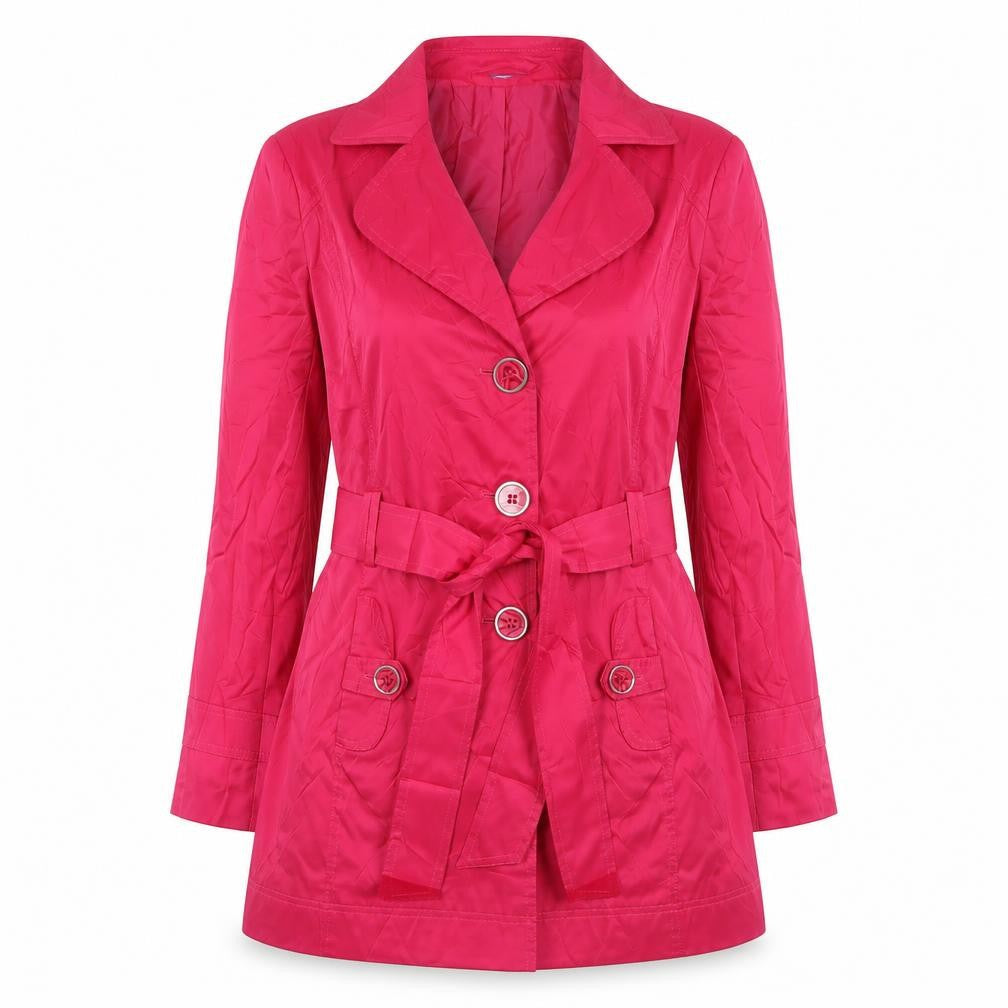 Womens UK Size 12 Autonomy Pink Overcoat Coat