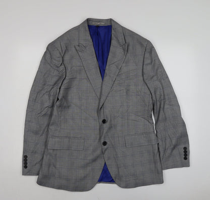 Mens UK Size 40 Marks and Spencer Regular Grey Suit Jacket