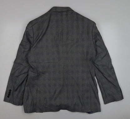 Mens UK Size 40 Marks and Spencer Regular Grey Suit Jacket