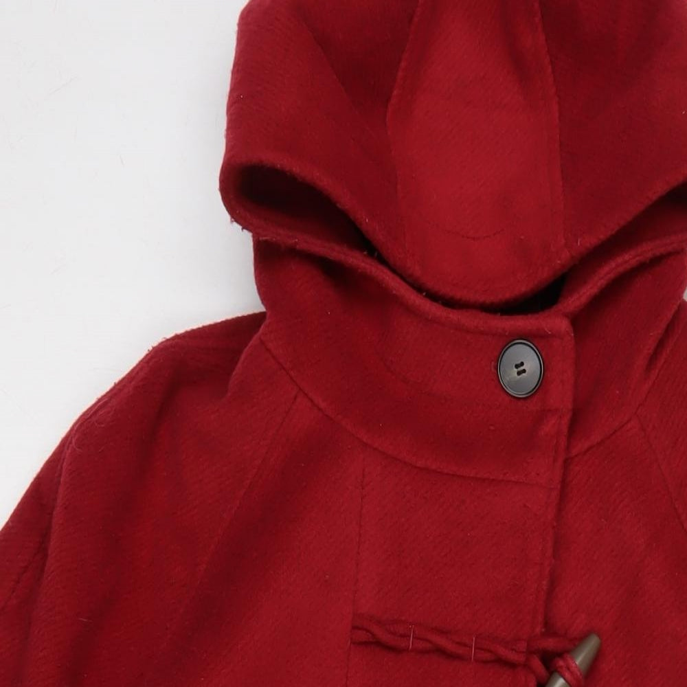 Womens UK Size 20 Marks and Spencer Red Parka Coat