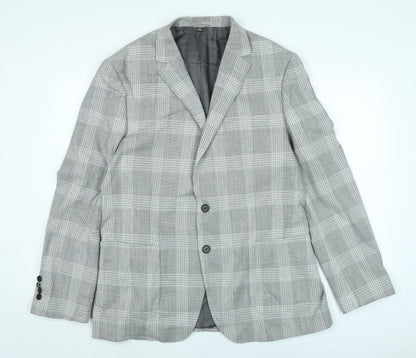 Mens UK Size 42 Marks and Spencer Regular Grey Suit Jacket