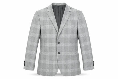 Marks & Spencer Mens Grey Polyester Jacket Suit Jacket Size 42 Regular