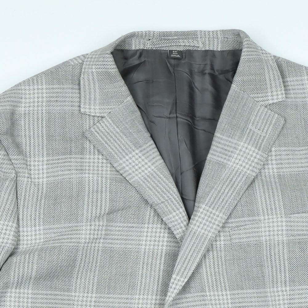 Mens UK Size 42 Marks and Spencer Regular Grey Suit Jacket