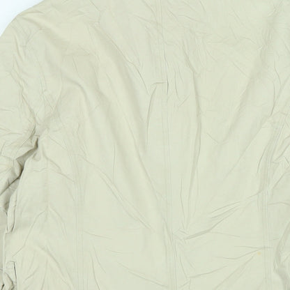 Womens UK Size 12 Monsoon Beige Trench Coat