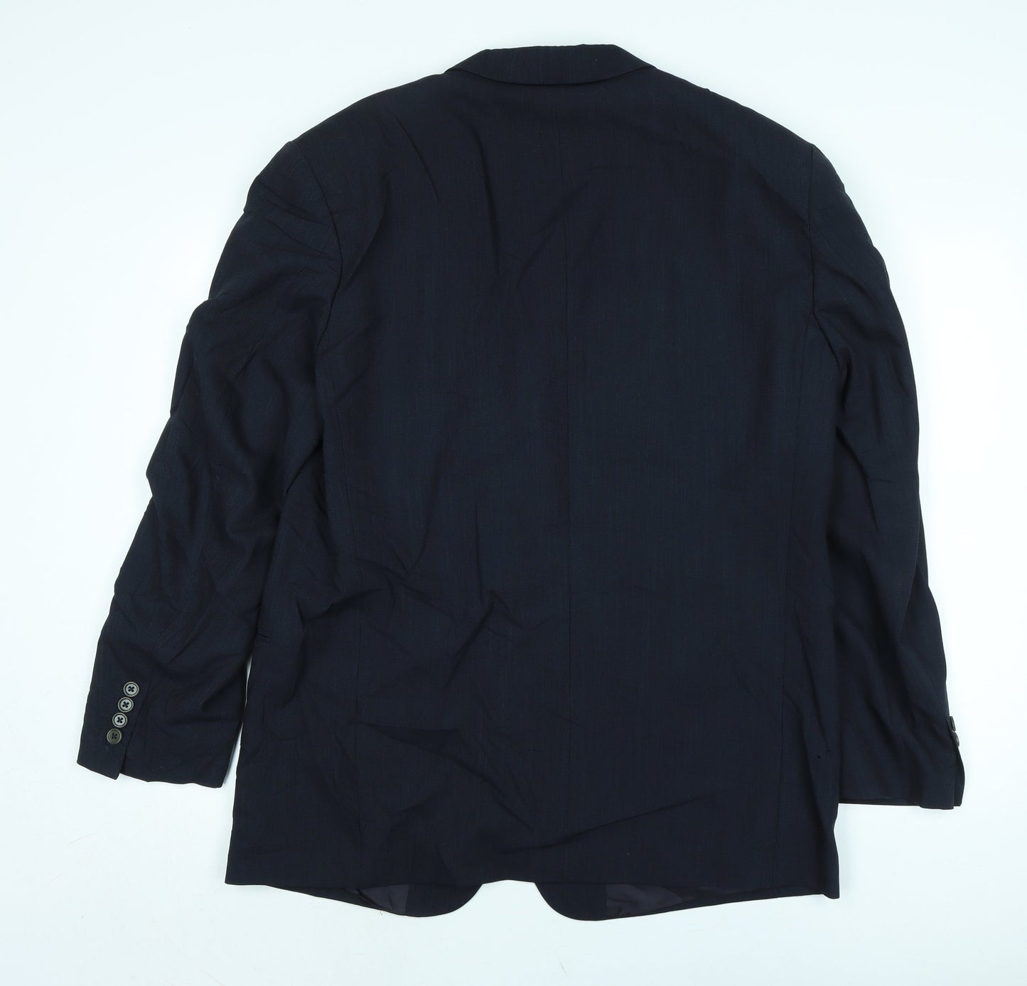 Mens UK Size 46 House of Fraser Regular Blue Suit Jacket
